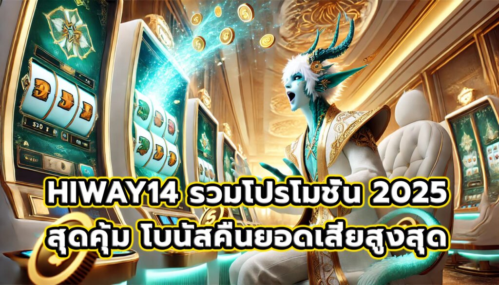 HIWAY14 รวมโปรโมชั่น 2025 สุดคุ้ม โบนัสคืนยอดเสียสูงสุด