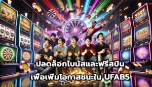 ปลดล็อกโบนัสและฟรีสปินเพื่อเพิ่มโอกาสชนะใน UFAB5-14