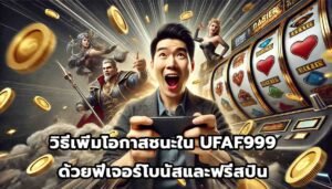 วิธีเพิ่มโอกาสชนะใน UFAF999 ด้วยฟีเจอร์โบนัสและฟรีสปิน-11