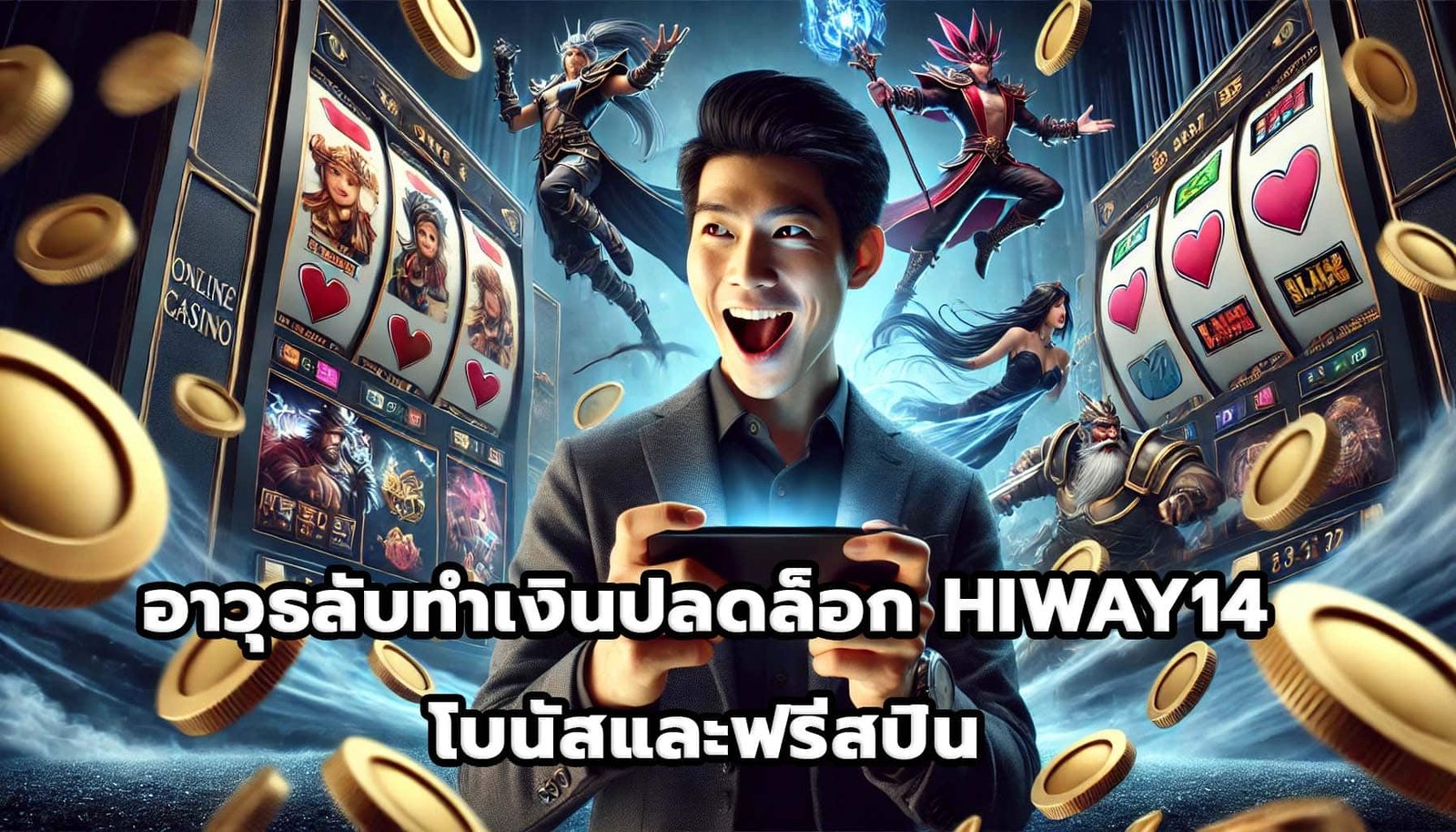 อาวุธลับทำเงิน ปลดล็อก HIWAY14โบนัสและฟรีสปิน-2