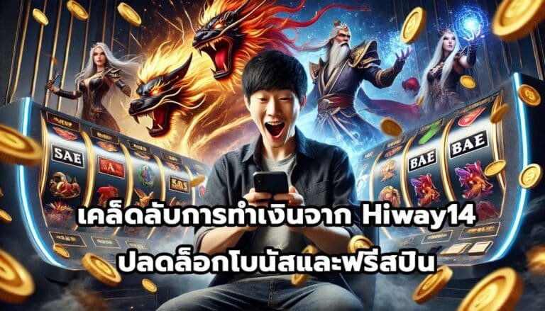 เคล็ดลับการทำเงินจาก Hiway14 ปลดล็อกโบนัสและฟรีสปิน-1
